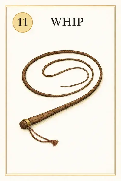Whip — Lenormand card illustration