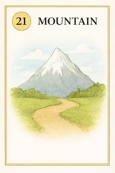 Mountain — the card corresponding to Mountain House