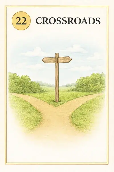 Crossroads — the card corresponding to Crossroads House