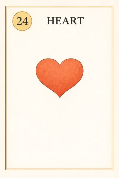 Heart — the card corresponding to Heart House