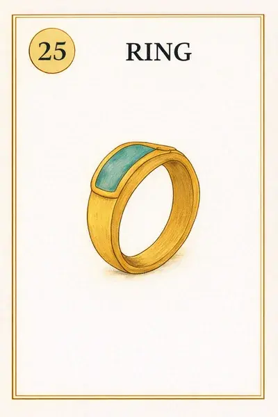 Ring — Lenormand card illustration